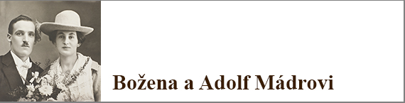 photo Bozena and Adolf Madr